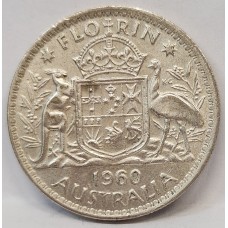 AUSTRALIA 1960 . FLORIN AUSTRALIA 1960 . FLORIN
